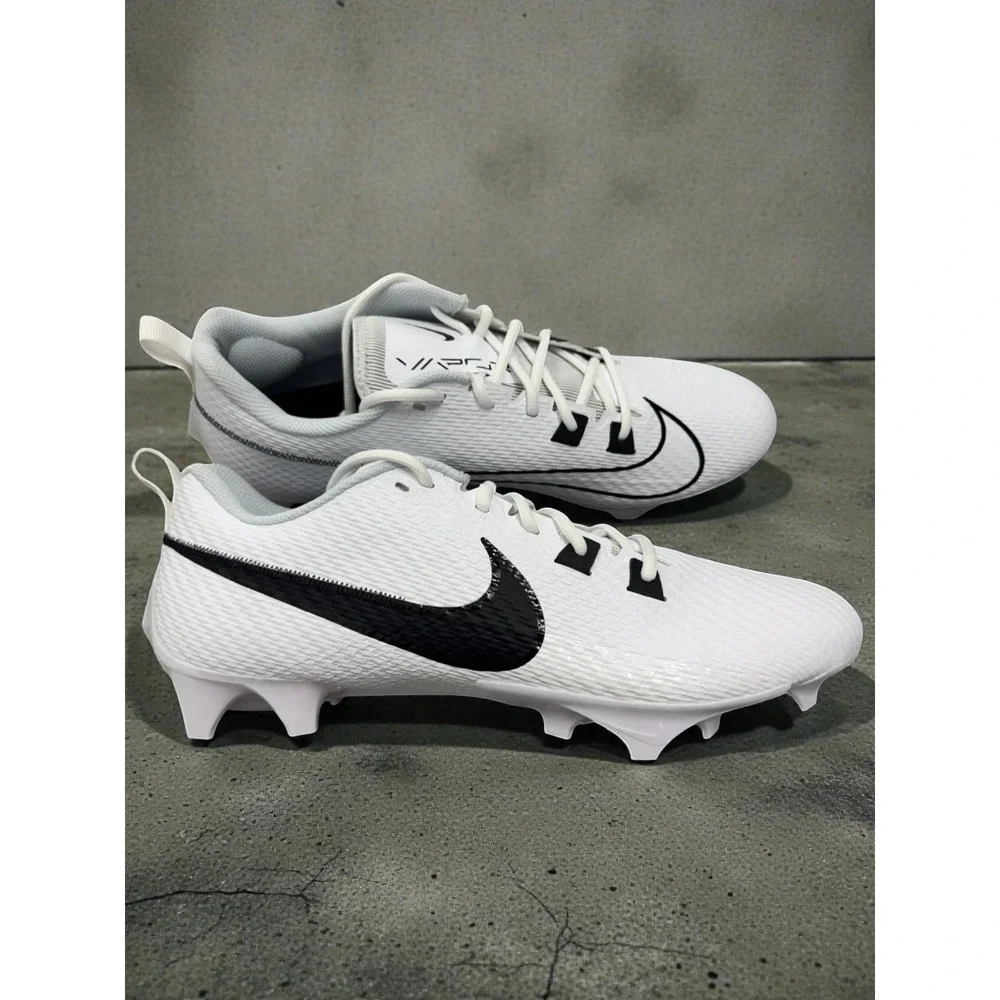 Nike Vapor Edge Speed 360 2 TB Football Cleats Men's 14 White Black FN7764-100